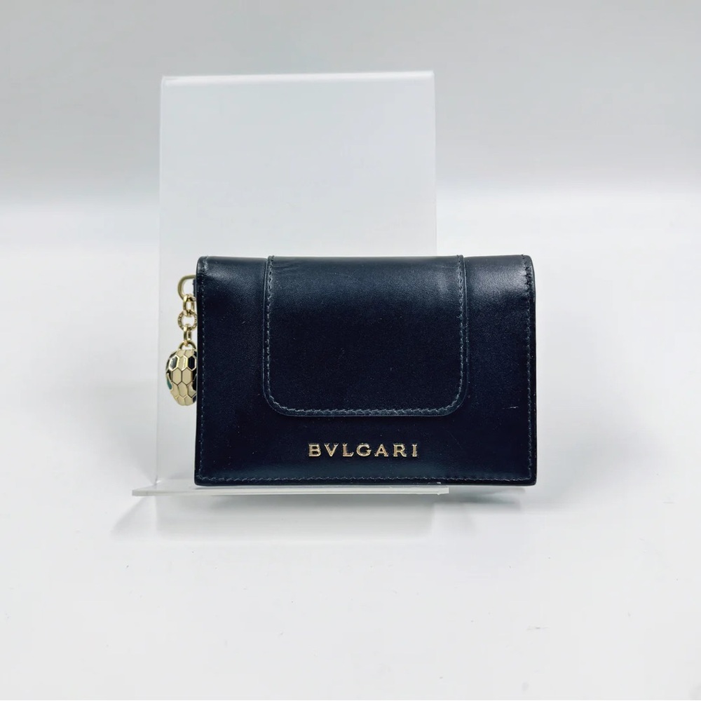 ✈️Sold! Bvlgari Serpenti Forever Folded Card Holder